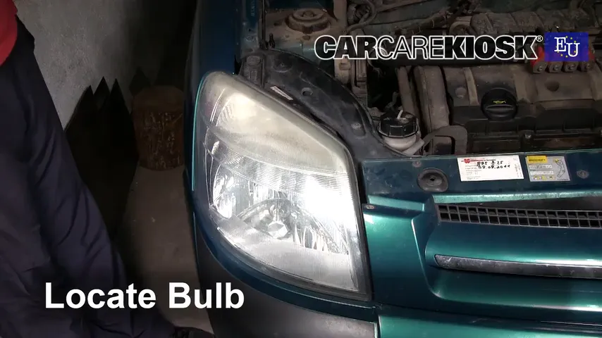 2003 Citroen Berlingo MultiSpace 1.4L 4 Cyl. Éclairage Feu de jour (remplacer l'ampoule)